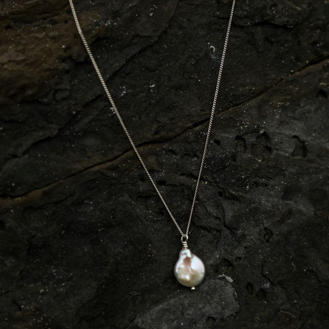 Irene Coin Pearl Necklace Necklace Elso Jewellery