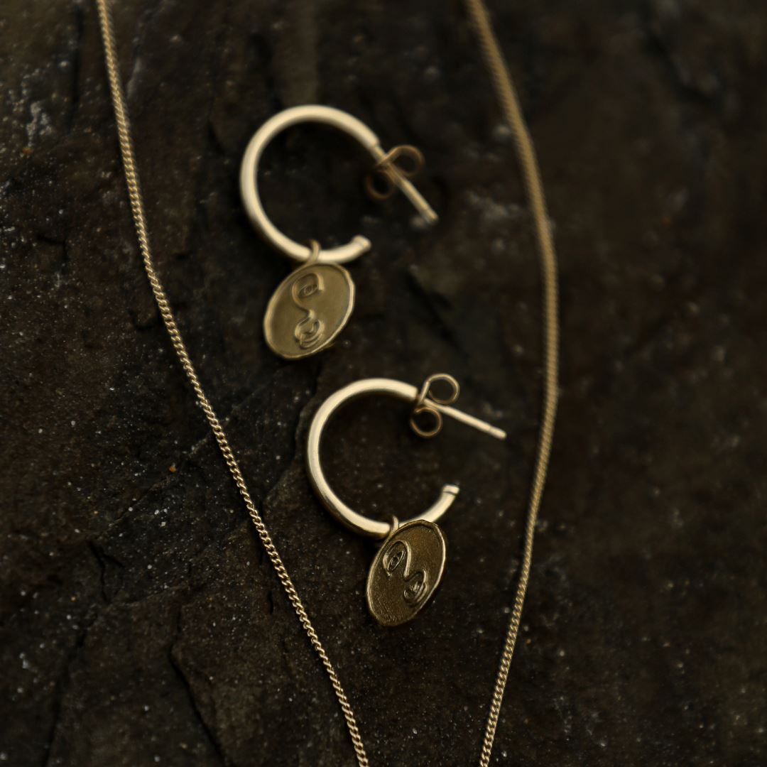 Mini Francoise Hoops Earrings Elso Jewellery