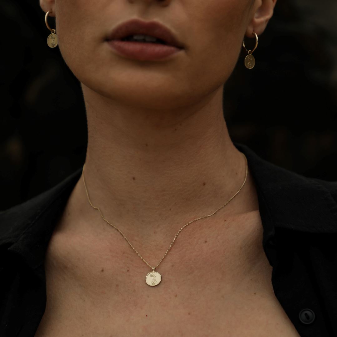 Mini Francoise Hoops Earrings Elso Jewellery