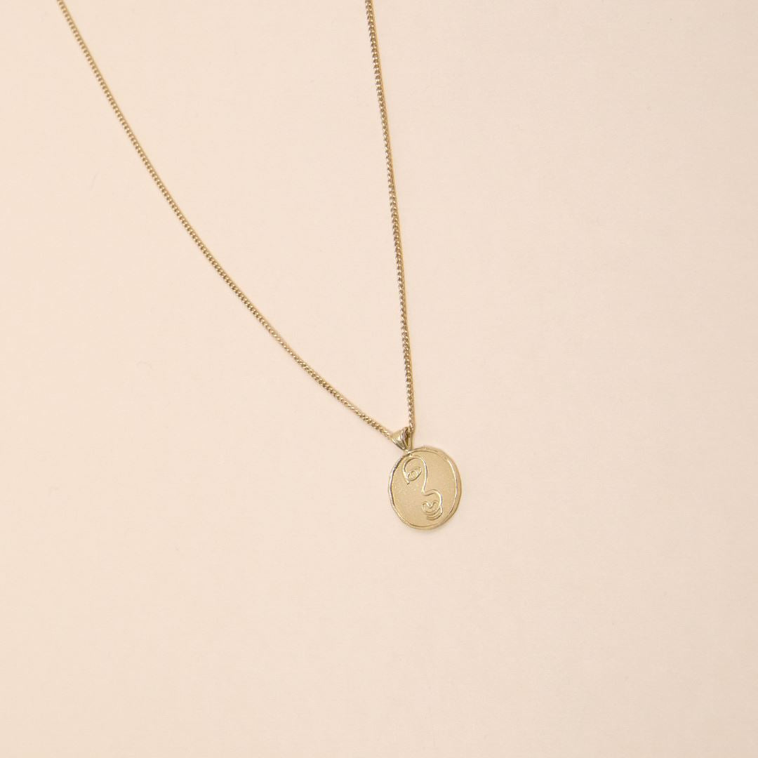Mini Francoise Necklace Necklace Elso Jewellery 9ct Gold