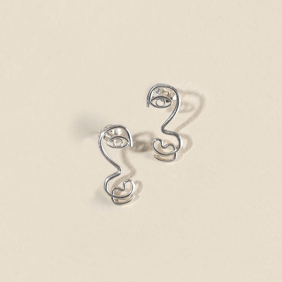 Sterling Silver Dora Earrings Earrings Elso Jewellery