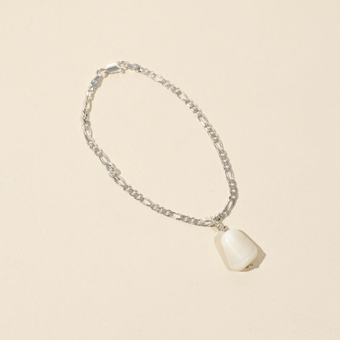 Sterling Silver Madeleine Opal Bracelet Elso Jewellery 
