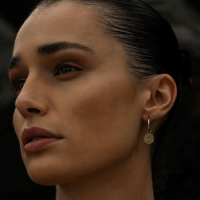 Mini Francoise Hoops Earrings Elso Jewellery 
