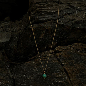 Olga Chrysoprase Necklace Necklace Elso Jewellery 