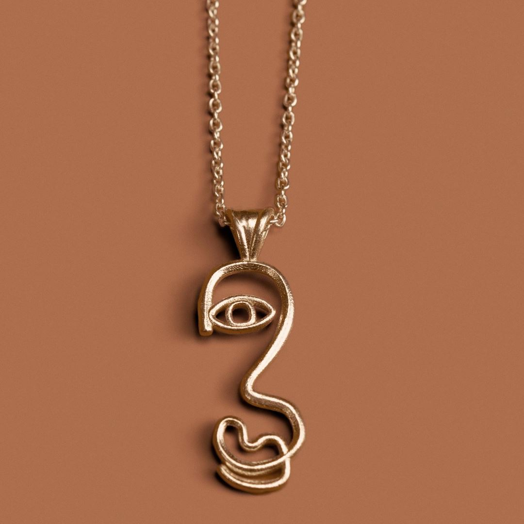 Solid 9ct Gold Dora Necklace Necklace Elso Jewellery 