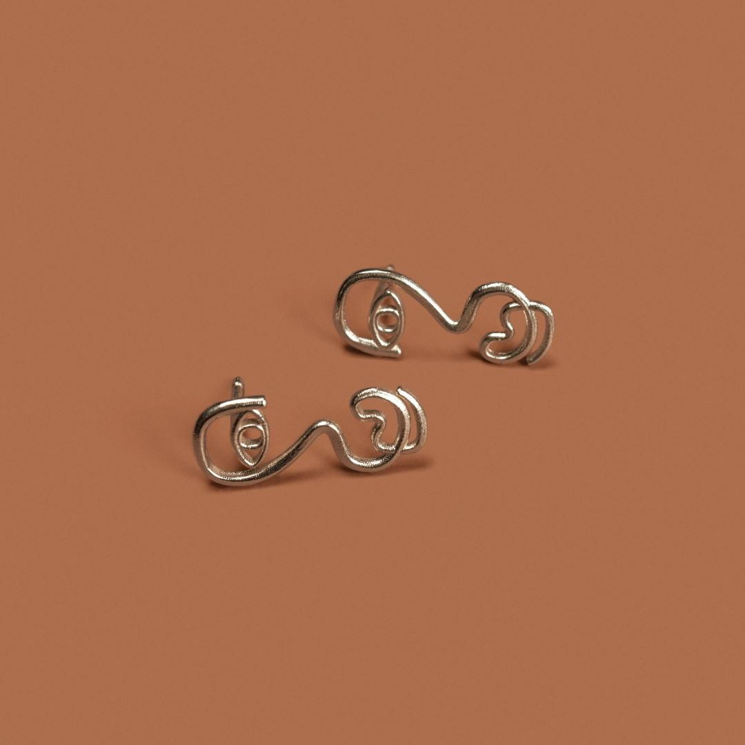 Sterling Silver Dora Earrings Earrings Elso Jewellery 
